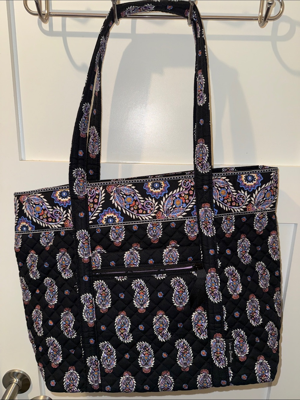 Vera Bradley Vera Tote in Twilight Vines